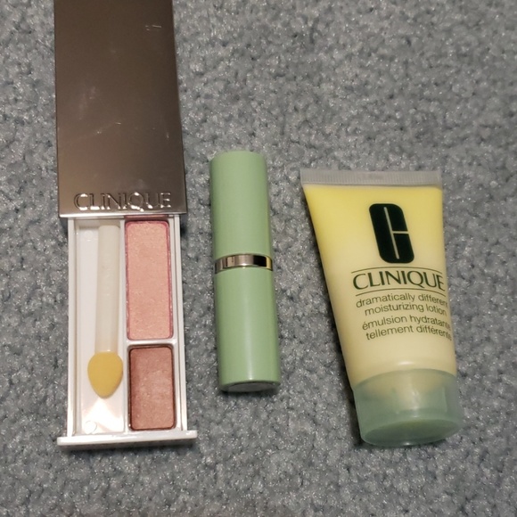 Clinique Other - Clinique lipstick eyeshadow lotion trio